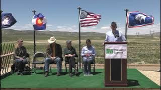 Ceremonial groundbreaking